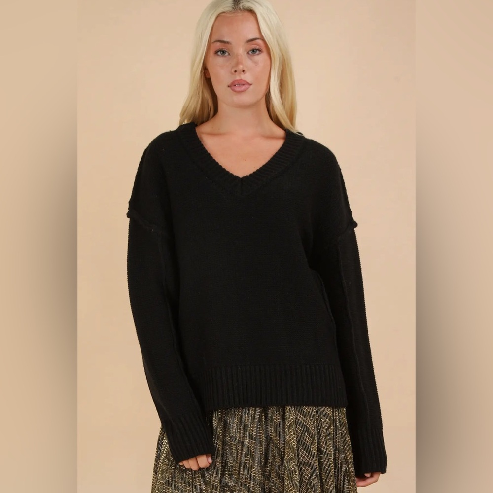 Women's Black Sweater